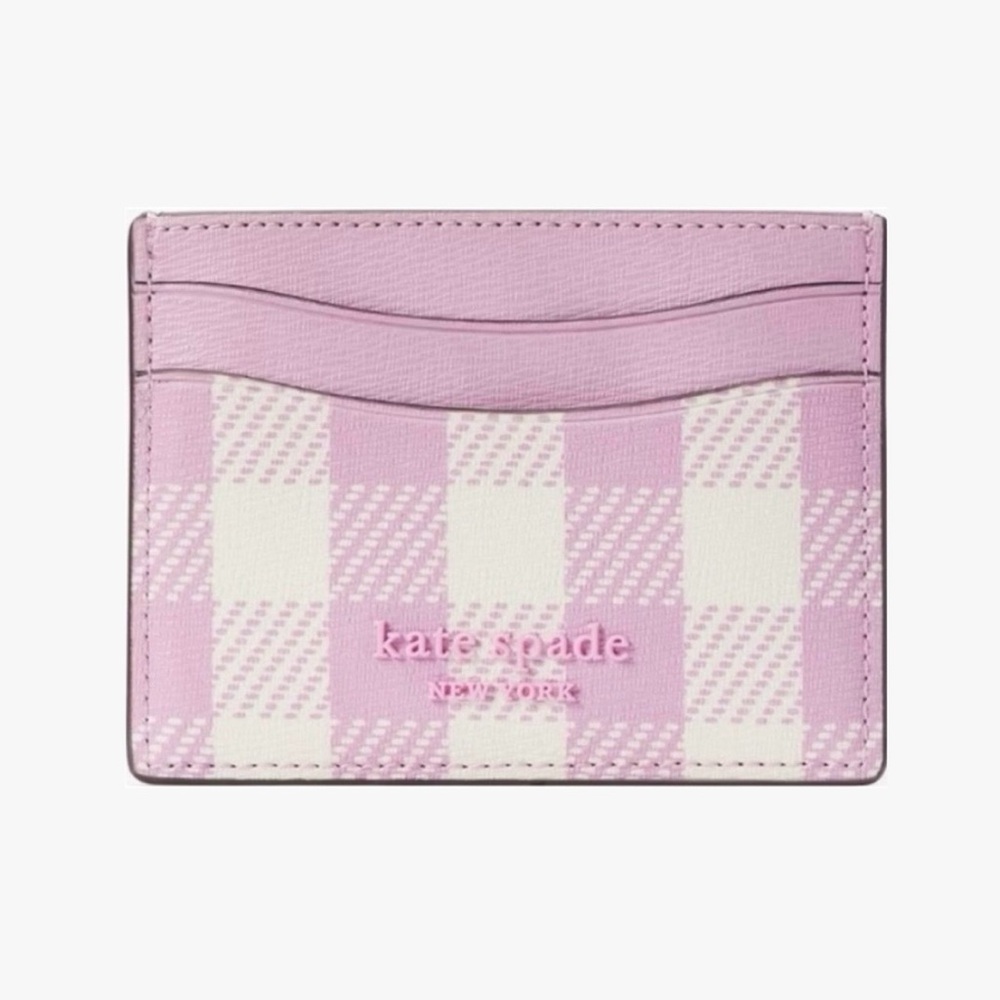 #3 - Kate Spade - Morgan Gingham Card Holder!
